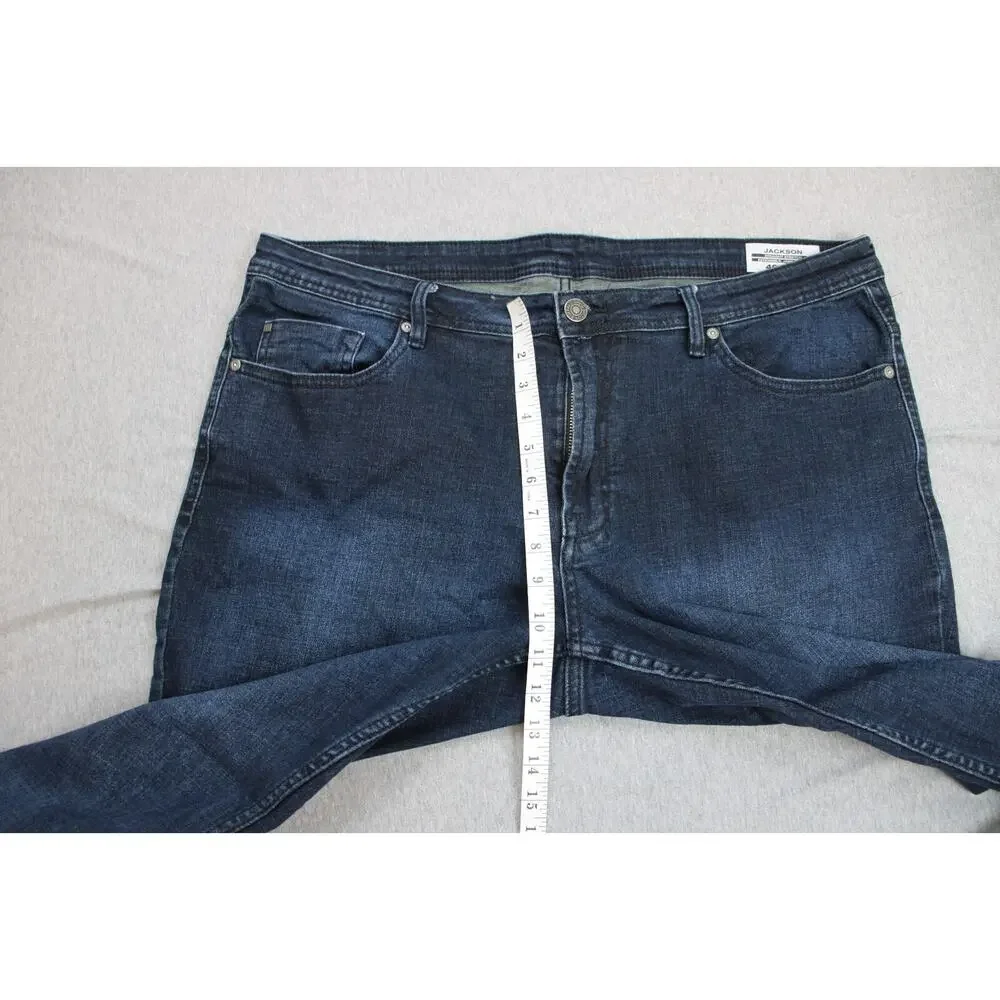 Buffalo‎ David Bitton Jeans Mens 40 X 30 Blue Denim Stretch Straight Leg